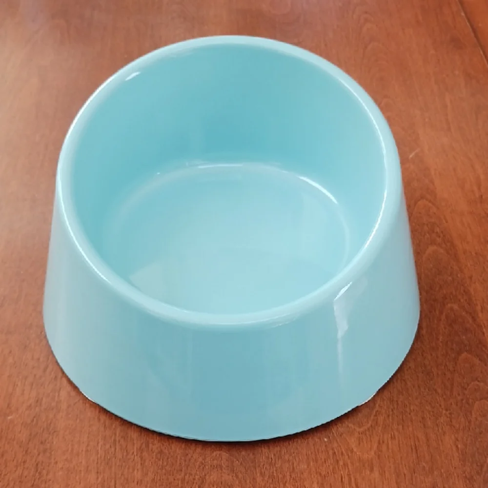 Van Ness Light Blue Cat Bowl